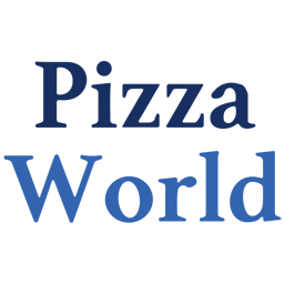 Pizza World  logo.